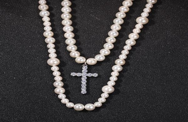 cross pendant double pearl necklace sethiphop fashion neckalces810mm mix pearl cross pendant necklace nns13158736061, Silver
cross pendant double pearl necklace sethiphop fashion neckalces810mm mix pearl cross pendant necklace nns13158736061, Silver