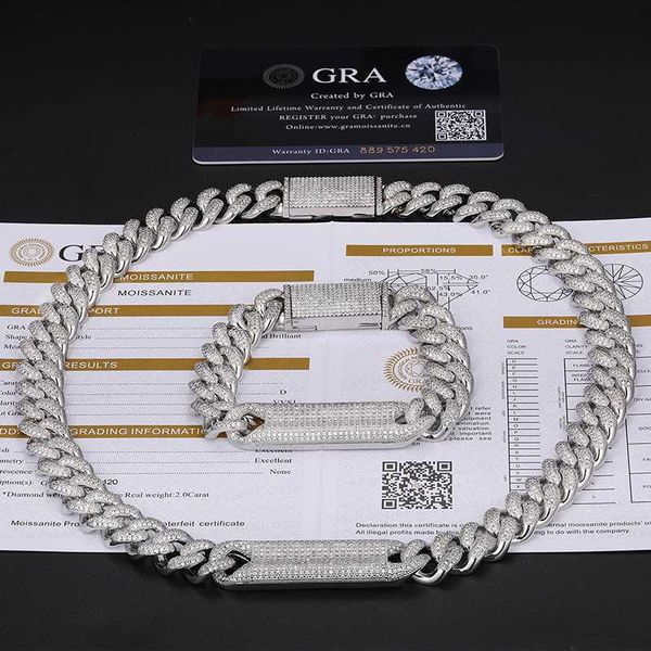 hip hop neck chain jewelry 12mm bling gold plated 925 silver pass diamond tester vvs moissanite iced out cuabn link necklace
hip hop neck chain jewelry 12mm bling gold plated 925 silver pass diamond tester vvs moissanite iced out cuabn link necklace