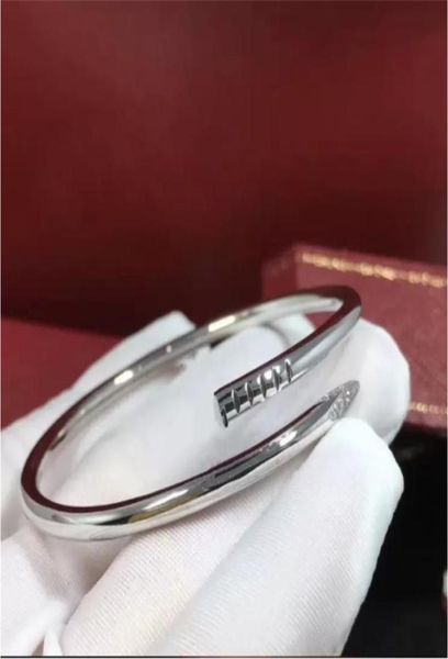 women men nail bracelet silver gold bangle stainless steel jewelry lovers charm diamond custom cuff friendship band couple bracele9261527, Black
women men nail bracelet silver gold bangle stainless steel jewelry lovers charm diamond custom cuff friendship band couple bracele9261527, Black