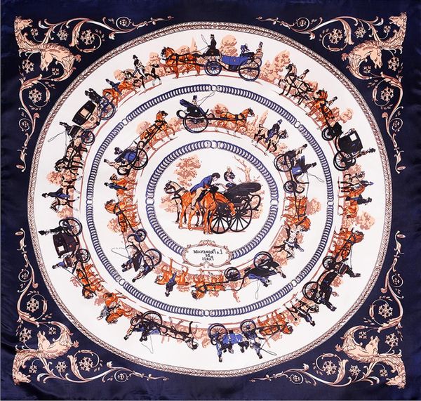 women vintage square silk scarf handmade red bandana foulard femme large carriage horse print scarfs for ladies1511188, Blue;gray
women vintage square silk scarf handmade red bandana foulard femme large carriage horse print scarfs for ladies1511188, Blue;gray
