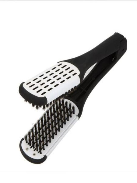 double side straightening hair brushes massage comb professional salon hairdressing straightener styling tool duplex brush3502391, Silver
double side straightening hair brushes massage comb professional salon hairdressing straightener styling tool duplex brush3502391, Silver