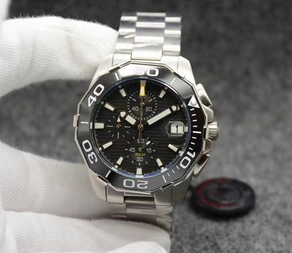 2023 men's watch 44mm thickness 18mm six hands with calendar function all steel strap business fashion gift watch, Slivery;brown
2023 men's watch 44mm thickness 18mm six hands with calendar function all steel strap business fashion gift watch, Slivery;brown
