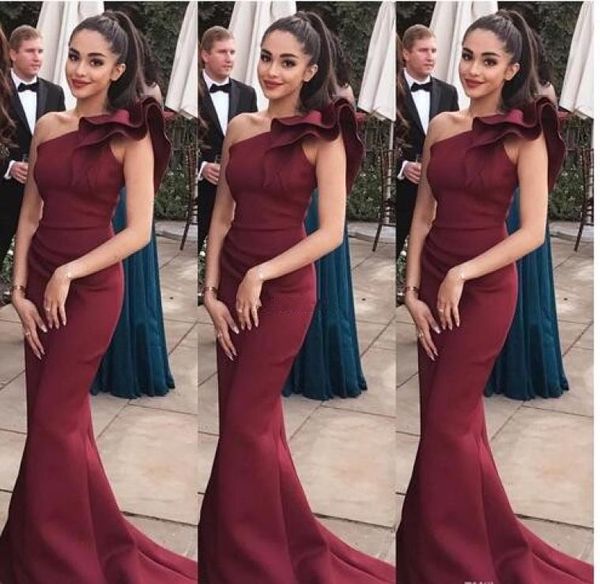 fashion floor length mermaid prom dresses one shoulder ruffles satin african black girls saudi arabic evening dresses party dresse7223063
fashion floor length mermaid prom dresses one shoulder ruffles satin african black girls saudi arabic evening dresses party dresse7223063