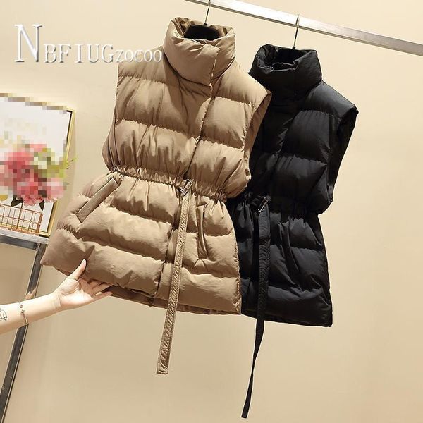 vests plus size 2021 autumn winter new women vests fashion waist strap female waistcoat, Black;white
vests plus size 2021 autumn winter new women vests fashion waist strap female waistcoat, Black;white