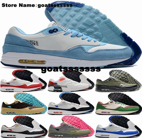 Image of Mens Shoes Atmos Elephant Women Size 12 Sneakers Trainers AirMax1 Air One Eur 46 Grey Casual 87 Parra Max Designer Us 12 1 Running Us12 Runners Sports Green Blue Kid