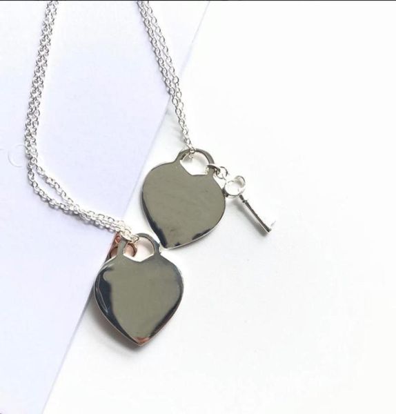 fashion luxury designer t necklace charm heart key pendant necklace for women man heart jewelry lover gift clavicle chain with box4022667, Silver
fashion luxury designer t necklace charm heart key pendant necklace for women man heart jewelry lover gift clavicle chain with box4022667, Silver