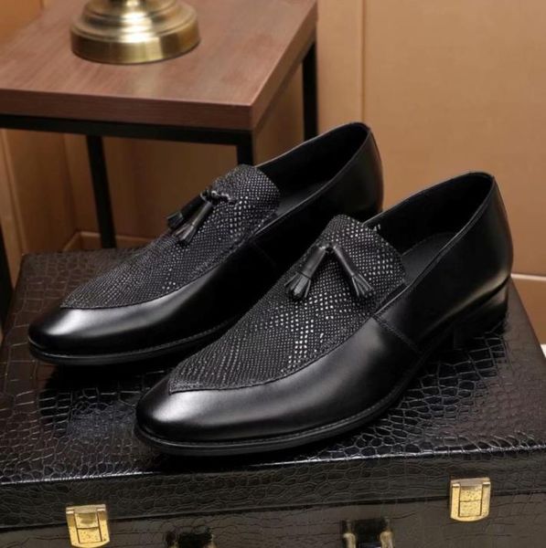 2021 business loafers men formal oxford shoes genuine leather men party wedding dress shoes with box5454788, Black
2021 business loafers men formal oxford shoes genuine leather men party wedding dress shoes with box5454788, Black