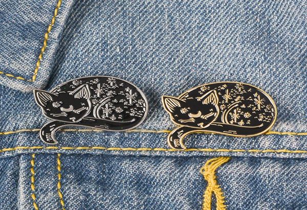 cat enamel pin black animal denim brooch wellbehaved quiet rolled up body fell asleep badge lapel coat jewelry5144577, Gray
cat enamel pin black animal denim brooch wellbehaved quiet rolled up body fell asleep badge lapel coat jewelry5144577, Gray