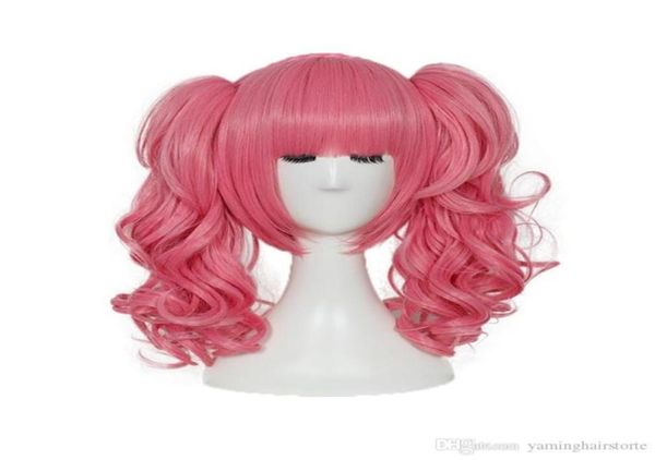 short anime cosplay wig pink color synthetic wigs with two ponytails for costume party head resistant wig68803039333867, Black
short anime cosplay wig pink color synthetic wigs with two ponytails for costume party head resistant wig68803039333867, Black