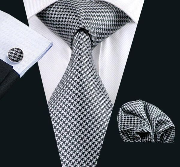 black houndtooth check mens tie silk hanky cufflinks set jacquard woven silk mens tie set business work formal meeting leisure n6156984, Black;blue
black houndtooth check mens tie silk hanky cufflinks set jacquard woven silk mens tie set business work formal meeting leisure n6156984, Black;blue