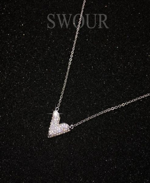 pendant necklaces swour fashion jewelry white gold color cubic zircon cz wedding gift v shape chain necklace s3135469882, Silver
pendant necklaces swour fashion jewelry white gold color cubic zircon cz wedding gift v shape chain necklace s3135469882, Silver