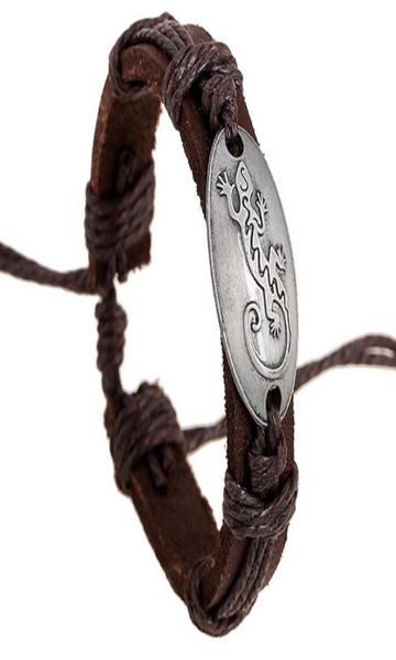 100 genuine leather alloy exorcise evil spirits house lizard bracelet retro leather bracelet men women adjustable couple bracelet8187961, Golden;silver
100 genuine leather alloy exorcise evil spirits house lizard bracelet retro leather bracelet men women adjustable couple bracelet8187961, Golden;silver