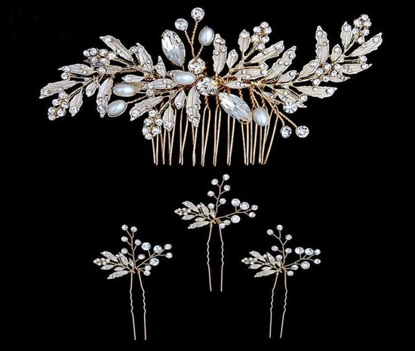 wedding peals hair comb 3pcs hairpins for bride wedding inlay crystal leaves hair jewelry women jch1922097299, Golden;white
wedding peals hair comb 3pcs hairpins for bride wedding inlay crystal leaves hair jewelry women jch1922097299, Golden;white
