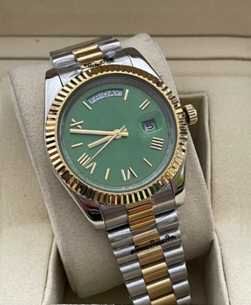 fashion montre de luxe 41mm mens womens watches 2813 automatic movement full stainless steel watch waterproof luminous mechanical wristwatch, Slivery;black
fashion montre de luxe 41mm mens womens watches 2813 automatic movement full stainless steel watch waterproof luminous mechanical wristwatch, Slivery;black