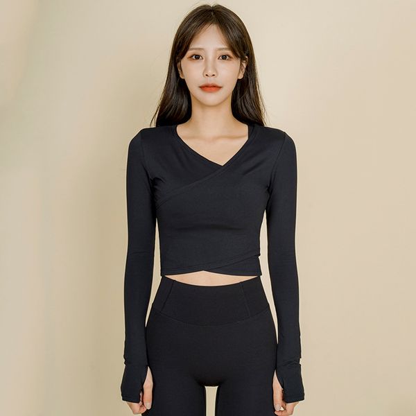 sportswear yoga dress spring and summer fast dry tight, elastic blouse long-sleeved outdoor fitness clothes woman qd24, Red;black
sportswear yoga dress spring and summer fast dry tight, elastic blouse long-sleeved outdoor fitness clothes woman qd24, Red;black