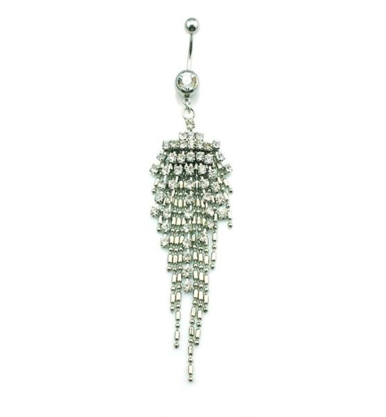 fashion belly button ring stainless steel dangle white rhinestone link charms navel body piercing jewelry dqk08568253260, Silver
fashion belly button ring stainless steel dangle white rhinestone link charms navel body piercing jewelry dqk08568253260, Silver