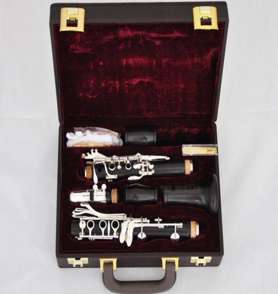 professional africa black ebony wood wooden clarinet 18 key silver nickel with new case6130381
professional africa black ebony wood wooden clarinet 18 key silver nickel with new case6130381