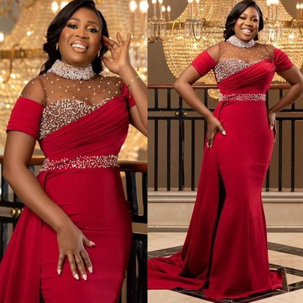 2023 may aso ebi mermaid red prom dress beaded satin evening formal party second reception birthday engagement gowns dresses robe de soiree, Black
2023 may aso ebi mermaid red prom dress beaded satin evening formal party second reception birthday engagement gowns dresses robe de soiree, Black