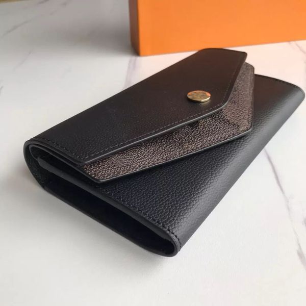 luxurys designers wallet letter flower woman fashion clutch purses monogrames double v wallets card holder purse with box dust bag, Black;red
luxurys designers wallet letter flower woman fashion clutch purses monogrames double v wallets card holder purse with box dust bag, Black;red