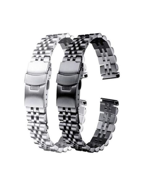 stainless steel bracelet 18mm 19mm 20mm 21mm 22mm 24mm 26mm women men silver solid metal watch band strap accessorie4678232, Black;brown
stainless steel bracelet 18mm 19mm 20mm 21mm 22mm 24mm 26mm women men silver solid metal watch band strap accessorie4678232, Black;brown