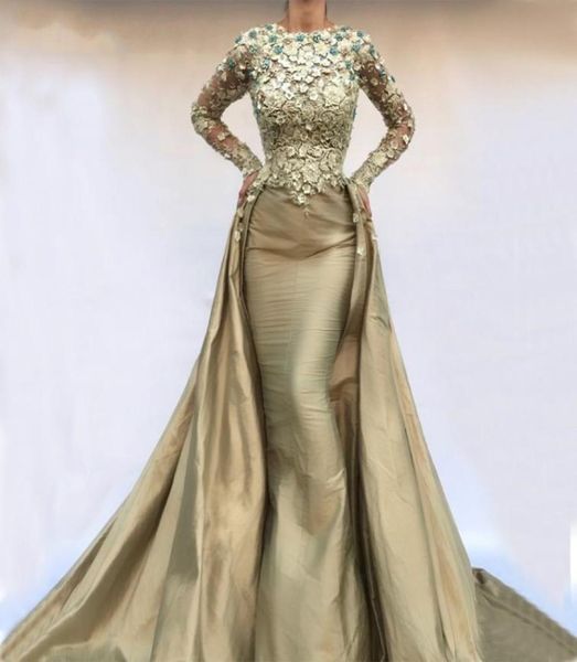 heavy long mermaid prom dress with overskirt long sleeves floral lace applique taffeta evening gowns robe de soiree dubai for2394799, Black
heavy long mermaid prom dress with overskirt long sleeves floral lace applique taffeta evening gowns robe de soiree dubai for2394799, Black