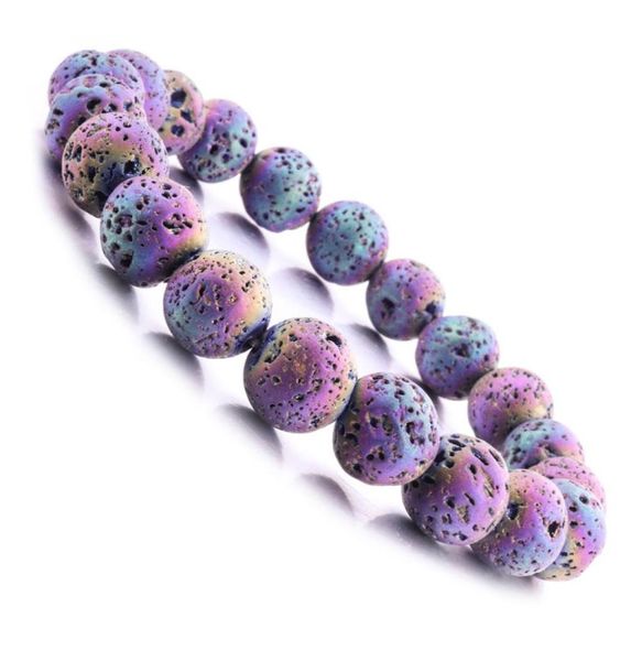electroplate 10mm lava stone beads bracelet diy aromatherapy essential oil diffuser man and woman bracelet6827041, Black
electroplate 10mm lava stone beads bracelet diy aromatherapy essential oil diffuser man and woman bracelet6827041, Black
