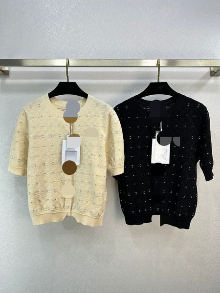 511 l 2023 summer sweaters women's pullover sweater black white striped crew neck short sleeve brand same style women's k840weilan, White;black
511 l 2023 summer sweaters women's pullover sweater black white striped crew neck short sleeve brand same style women's k840weilan, White;black