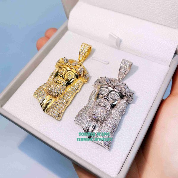 fine jewelry pendants hip hop bling men jewelry 925 sterling silver gold plated iced out jesus piece moissanite pendant
fine jewelry pendants hip hop bling men jewelry 925 sterling silver gold plated iced out jesus piece moissanite pendant