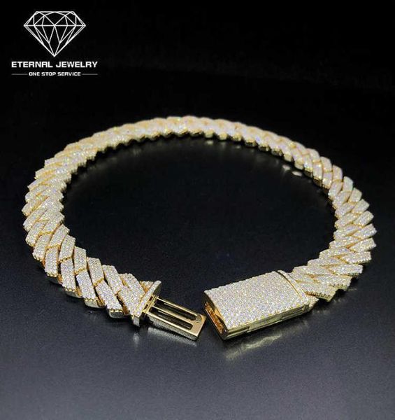 factory custom men hip hop iced out 18inch solid s925 10k 14k 18k gold yellow 10mm moissanite diamond cuban chain link necklace9708126, Silver
factory custom men hip hop iced out 18inch solid s925 10k 14k 18k gold yellow 10mm moissanite diamond cuban chain link necklace9708126, Silver