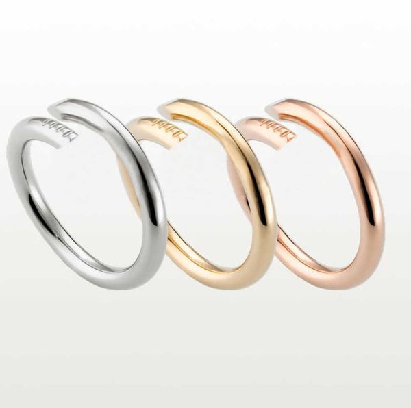 designer nail ring luxury jewelry midi love just a rings for women titanium steel alloy gold-plated process fashion accessories never fade n, Silver
designer nail ring luxury jewelry midi love just a rings for women titanium steel alloy gold-plated process fashion accessories never fade n, Silver