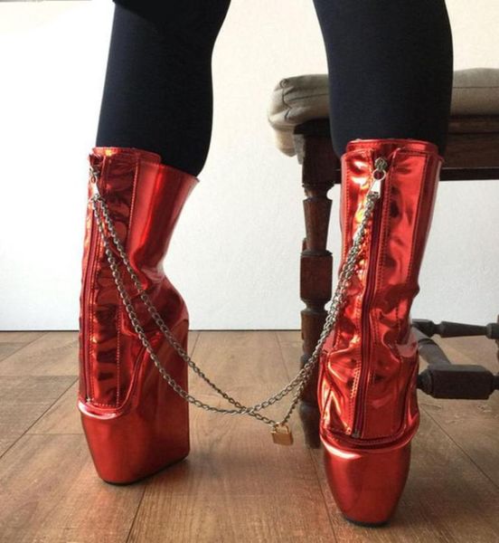 metallic red lace up ankle boots goth shoes with gold chains punk shoes wedge heelless square heels boots for party shoes1283780, Black
metallic red lace up ankle boots goth shoes with gold chains punk shoes wedge heelless square heels boots for party shoes1283780, Black