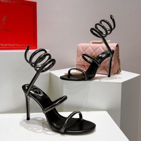 rene caovilla cleo open toe sandals crystal embellished spiral wrap around sandals twining rhinestone sandal women black stiletto heels shoe
rene caovilla cleo open toe sandals crystal embellished spiral wrap around sandals twining rhinestone sandal women black stiletto heels shoe