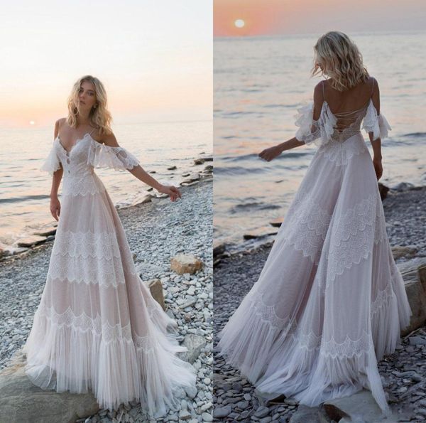 2019 bohemian beach wedding dresses lace appliqued spaghetti strap bridal gowns vintage floor length plus size wedding dress6764557, White
2019 bohemian beach wedding dresses lace appliqued spaghetti strap bridal gowns vintage floor length plus size wedding dress6764557, White