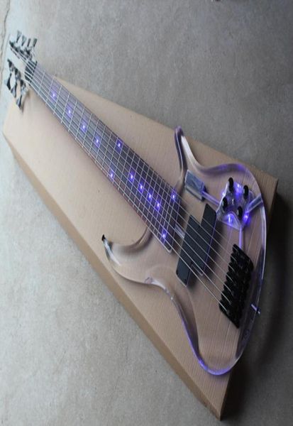 factory custom 7 strings acrylic body electric bass guitar with active circuit blue light black hardware offer customize4583371
factory custom 7 strings acrylic body electric bass guitar with active circuit blue light black hardware offer customize4583371