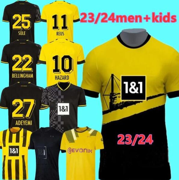 reus soccer jerseys 23 24 season haller 2023 2024 soccer football shirt neongelb bellingham hummels brandt dortmund hazard yeyna men kids ki, Black;yellow
reus soccer jerseys 23 24 season haller 2023 2024 soccer football shirt neongelb bellingham hummels brandt dortmund hazard yeyna men kids ki, Black;yellow