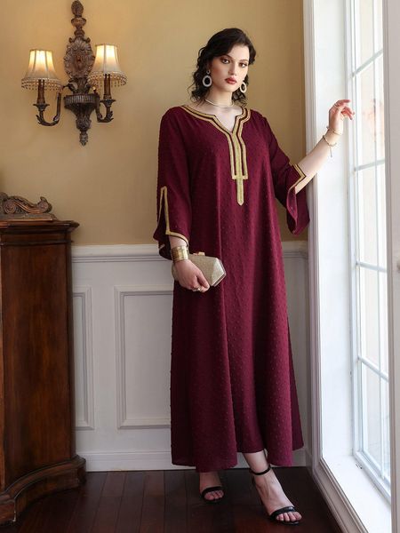 dresses toleen women's plus size maxi dresses 2022 spring casual elegant long sleeve abaya muslim turkey party evening festival clothin, Black
dresses toleen women's plus size maxi dresses 2022 spring casual elegant long sleeve abaya muslim turkey party evening festival clothin, Black
