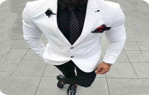 two buttons white groom tuxedos peak lapel men suits 2 pieces wedding party wear tuxedos jacketpant3200536, Black;gray
two buttons white groom tuxedos peak lapel men suits 2 pieces wedding party wear tuxedos jacketpant3200536, Black;gray