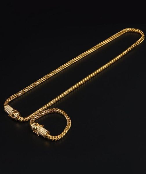 mens stainless steel franco cuban box chain necklace bracelet set iced out rhinestone mens hip hop necklace jewelry set9701835, Silver
mens stainless steel franco cuban box chain necklace bracelet set iced out rhinestone mens hip hop necklace jewelry set9701835, Silver