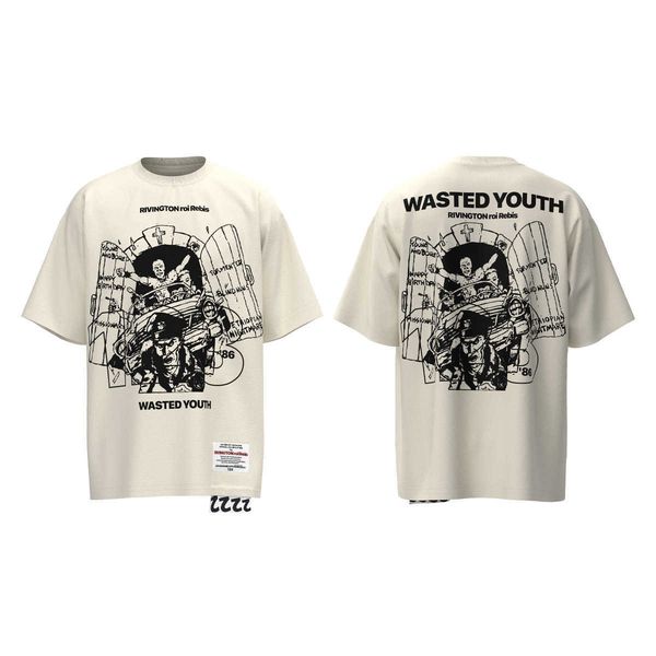 men's t-shirt designer summer new rrr123 american high street tide brand characters escape from the printed pattern couples short-sleev, White;black
men's t-shirt designer summer new rrr123 american high street tide brand characters escape from the printed pattern couples short-sleev, White;black