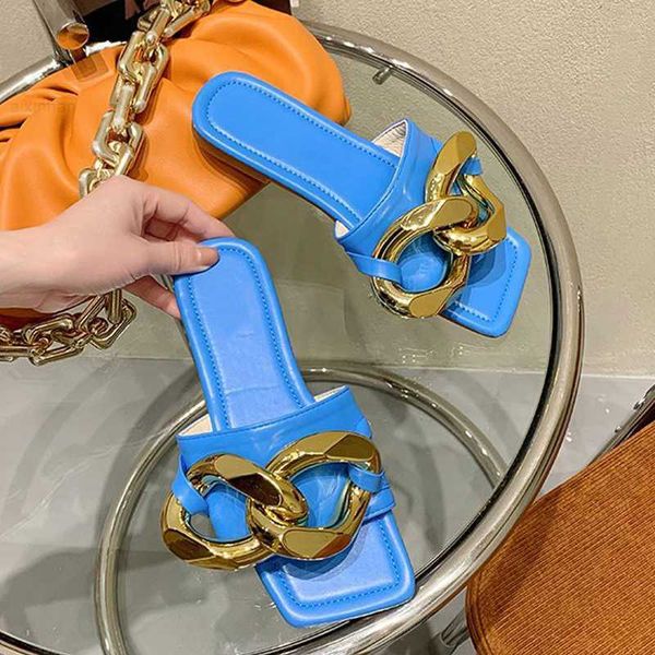 gold chain women slippers summer flat heel slides ladies shoes casual square toe outdoor beach sandal slip on flip flops poin3457384, Black
gold chain women slippers summer flat heel slides ladies shoes casual square toe outdoor beach sandal slip on flip flops poin3457384, Black