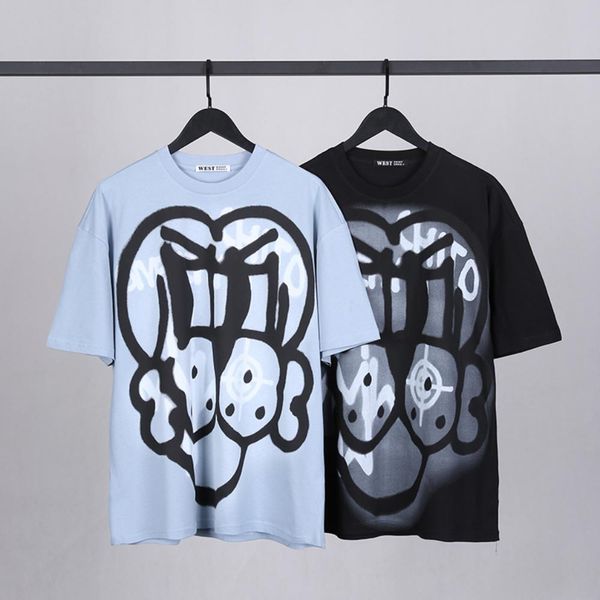 t-shirt men women tshirts skull bothsides print oversized loose dropped shoulder couple tees hip hop oneck tshirt short sleeve, White
t-shirt men women tshirts skull bothsides print oversized loose dropped shoulder couple tees hip hop oneck tshirt short sleeve, White