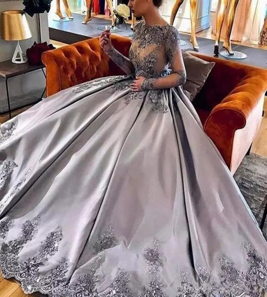 amazing silver long sleeves ball gown evening dress 2021 lace appliques formal prom dress luxury pageant celebrity gown3959181, Black
amazing silver long sleeves ball gown evening dress 2021 lace appliques formal prom dress luxury pageant celebrity gown3959181, Black