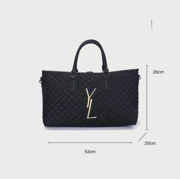 Men's Luxury Travel Bag Women's Weekend duffel Bag Classic Leather material Night Gym sports luxury printed design travel bag, Black
Men's Luxury Travel Bag Women's Weekend duffel Bag Classic Leather material Night Gym sports luxury printed design travel bag, Black