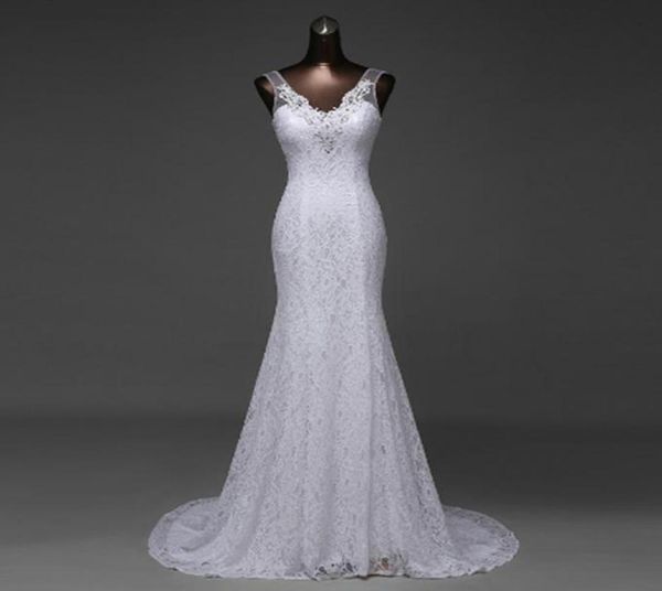 v neck lace mermaid wedding dress lace up 2017 white ivory bridal gowns with sweep train custom made4126014
v neck lace mermaid wedding dress lace up 2017 white ivory bridal gowns with sweep train custom made4126014