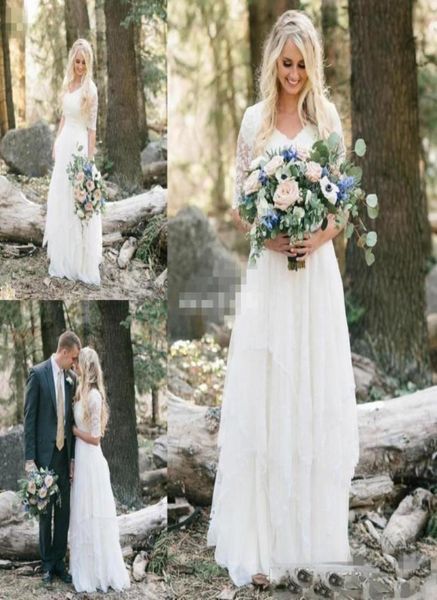 country wedding dresses a line half sleeves chiffon v neck custom size beach bohemia bridal gowns plus size wedding dress8973451, White
country wedding dresses a line half sleeves chiffon v neck custom size beach bohemia bridal gowns plus size wedding dress8973451, White