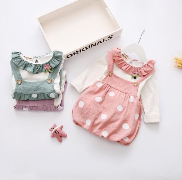 newborn kids baby girls clothes plaid strap ruffle skirts round neck long sleeve solid shirt 2pc toddler lovely outfits7128068, White
newborn kids baby girls clothes plaid strap ruffle skirts round neck long sleeve solid shirt 2pc toddler lovely outfits7128068, White
