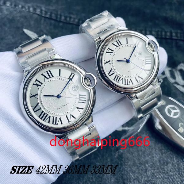 mens womens watch designer luxury automatic movement blue dial classic size 42mm 36mm 33mm stainless steel strap automatic watch womens watc, Slivery;brown
mens womens watch designer luxury automatic movement blue dial classic size 42mm 36mm 33mm stainless steel strap automatic watch womens watc, Slivery;brown