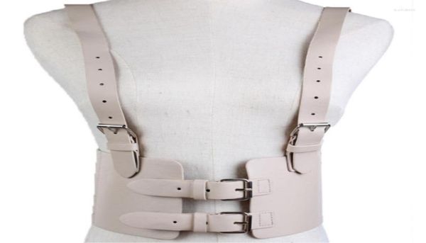 belts 2022 fashion trend women men gothic handmade pu leather harness body bondage waist straps punk rock stylish accessories3003258, Black;brown
belts 2022 fashion trend women men gothic handmade pu leather harness body bondage waist straps punk rock stylish accessories3003258, Black;brown