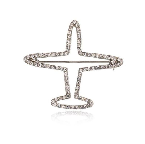 new arrival silver color hollow airplane brooch pin fashion rhinestone brooches for women men jewelry b2483857106, Gray
new arrival silver color hollow airplane brooch pin fashion rhinestone brooches for women men jewelry b2483857106, Gray