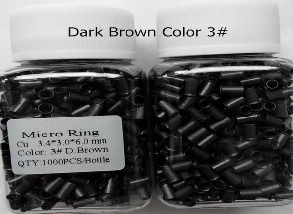 flared copper ring of 1000pcs easilock tubes 343060mm micro copper tube linksbeads for hair extensions1809829, Black 
flared copper ring of 1000pcs easilock tubes 343060mm micro copper tube linksbeads for hair extensions1809829, Black